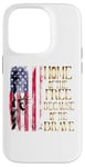 Coque pour iPhone 14 Pro T-shirt design Home Of The Free Because Of The Brave