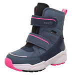 Superfit Girl's CULUSUK 2.0 warm gefütterte Gore-Tex Stiefel, BLAU/PINK 8010