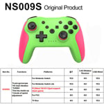 NS009 Bluetooth-peliohjain Langaton peliohjain Nintendo Switch Console PS3 PC:lle Windows 7 10 Dual Vibration Joystick