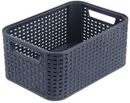 Curver Style Storage Boxm Dark Brown