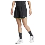 adidas Short Court Run It pour Femme, L 10,2 cm, Noir, Noir, L