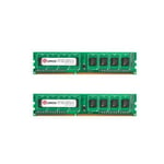 QUMOX 8 Go (2x 4 Go) DDR3 PC3-12800 1600MHz 1600 (240 broches) DIMM mémoire pour ordinateur de bureau