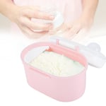 (S-Pink)Baby Milk Powder Dispenser Kids Formula Seal Storage Box Container