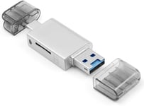 Lecteur De Carte Mémoire Micro Sd Usb-C Type C/Usb 2.0 Vers Nm Nano Pour Téléphone Portable Huawei Et Ordinateur Portable