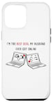 iPhone 12 Pro Max Laptops in Love: Online Couples Valentine Soulmates Women's Case