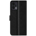 Black Flip Case Card Holder Xiaomi Redmi Note 12 5G & Poco X5 Pro.