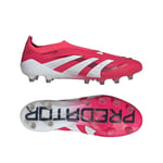 adidas Predator Elite Laceless Ag Pure Victory - Lucid Red/vit/svart - Konstgräs (Ag), storlek 47⅓