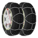 vidaXL Snökedjor till bil 2-pack 16 mm SUV 4x4storlek 450