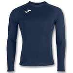 Joma Brama Fleece T-Shirt Thermique pour Homme M Polaire - Bleu Marine