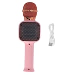 Karaokemikrofoni Bluetooth Handheld Professional Kannettava KTV Karaokemikrofoni Tytöille Pojille Aikuiset Pinkki