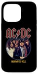 Coque pour iPhone 14 Pro Max ACDC Highway To Hell Circle Rock Music Band