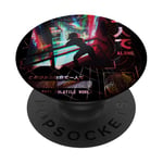 Esthétique Cyberpunk Vaporwave Anime japonais PopSockets PopGrip Adhésif