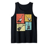 Electric Acoustic Guitar Rockstar Classic Rock & Roll Music Tank Top