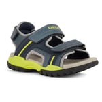 Geox Homme J Borealis Boy A Sandales, Avio Lime, 38 EU