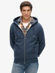 Superdry Organic Cotton Vintage Logo Embroidered Zip Hoodie