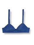 DIM Soutien-Gorge Fille Ampliforme Sans Armatures Imprimé DIM Touch x1, Jean, 85B