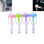 12v Car Steam Humidifier Auto Mini Air Purifier Freshener Po Pink 0