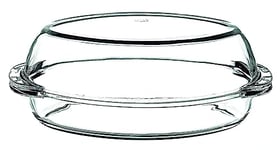 Dajar 64483 Glass Casserole Dish With Lid Borcam 3,7L