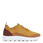 Geox Homme Spherica U Baskets, Beige Ocher, 44 EU Étroit