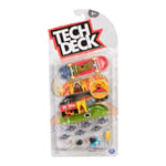 Tech Deck Fingerskateboard 4-Pakning - Toy Machine