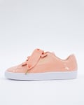 Puma Basket Heart Patent - Pink