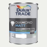 DULUX TRADE DIAMOND MATT WHITE COTTON 5L