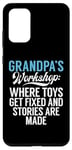 Coque pour Galaxy S20+ Atelier de grand-père où les jouets se fixent Nouveau grand-père