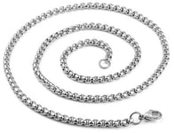 Northern Viking Jewelry NVJKE004 halsband Rolo link 70cm