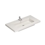 Dansani Calidris Unique Silestone Servant Måltilpasset B60-219xh1xd50cm Blanco Zeus / 100cm