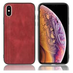 Apple Admiral iPhone XS kuoret - Punainen