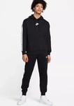 Nike Sportswear  Essential Club Fleece Mens Hooded Full Tracksuit Black Size XL