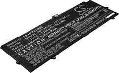 Kompatibelt med HP Pro X2 612 G2 (1KZ46PA), 7.7V, 5300 mAh