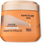 Sanctuary Spa Body Butter Women, No Mineral Oil, Cruelty Free & Vegan 300Ml