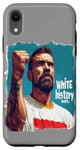 Coque pour iPhone XR White History Month: Celebration of Power, Pride & Unity