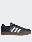 adidas Sportswear Womens VL Court 3.0 Trainers - Black/White, Black/White, Size 3.5, Women