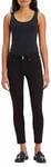 Levi's Women's 711 Double Button Jeans, Night Is Black, 26W / 28L