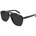 Lunettes de soleil Saint Laurent  SL 596 DUNE Lunettes de soleil, Noir/Noir, 58 mm