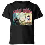 Disney Snow White And Queen Grimhilde Kids' T-Shirt - Black - 9-10 Years - Black