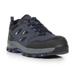 Regatta Mens Mudstone Nubuck Safety Trainers (Navy/Oxford Blue) - Size UK 6