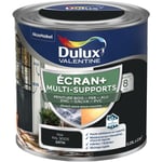 Dulux Valentine - ecran+ multi-supports exterieure - Peinture en Phase Aqueuse Éxtérieur - Satin Noir 0,25 l