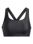 Crossback Mid Bra Black Under Armour