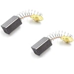 Vhbw - 2x balai de charbon, charbons pour moteur électrique 6,5x7,5x13 mm pour outil électrique Hitachi G13SG, G13SR, G13SR2, G13YB1, JG10, JG10S,