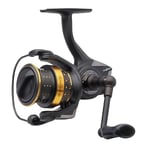 Abu Garcia Superior Spinning Reel, Freshwater Angler Fishing Pike Perch & Zander, Aluminum Spool, Robust Ambidextrous 4000 Reel Size 5.2:1 Gear Ratio Black & Gold