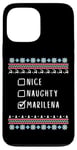 Coque pour iPhone 13 Pro Max Gentile Coquine Noël Marilena Pull Moche