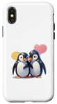 Coque pour iPhone X/XS Costume incroyable de pingouin pour les fans de l'Arctique