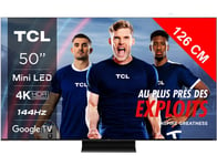 TV QLED 4K 126 cm 50QM8B QD-Mini LED - Google TV
