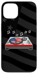 Coque pour iPhone 13 4 juillet DJ, producteur de musique du drapeau américain