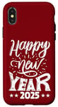 iPhone X/XS Happy New Year 2025, 2025 Family Celebration New Year Case