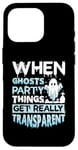 iPhone 16 Pro When ghosts party - Halloween Hunting Ghost Hunter Case