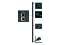 Eaton 3.7kW Single-Phase Switched PDU - LX Interface, 208/230V Outlets (20 C13 & 4 C19), C20/L6-20P, 0U, TAA - Unité de distribution secteur (rack-montable) - 20 A - CA 200/208/220/230/240 V -...